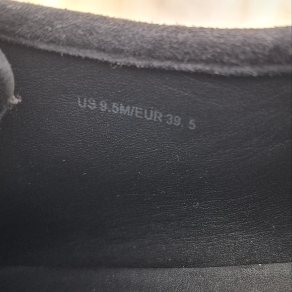 Vince Windell Platform Sneakers Espadrille Navy Blue Suede Lace Up Womens Sz 9.5 - Picture 11 of 12